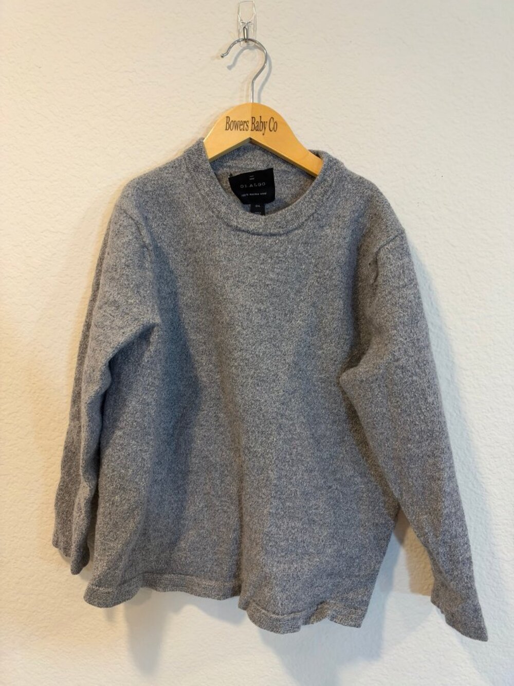 01.Algo Merino Wool Sweater Kids XXL